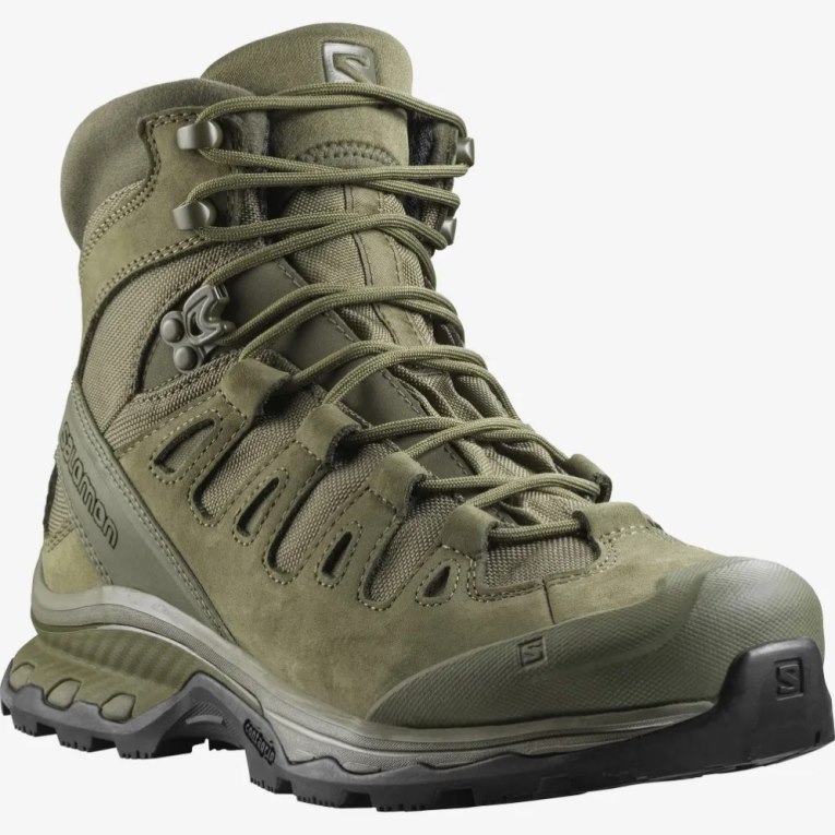 Olive Salomon Quest 4d Forces 2 EN Women's Tactical Boots | IE ML3962